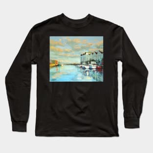 Summer Evening, Galway Harbour Long Sleeve T-Shirt